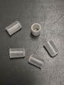 200 Roman Blind Clear End Caps for 4mm Fibreglass Rods Fiberglass covers fibre